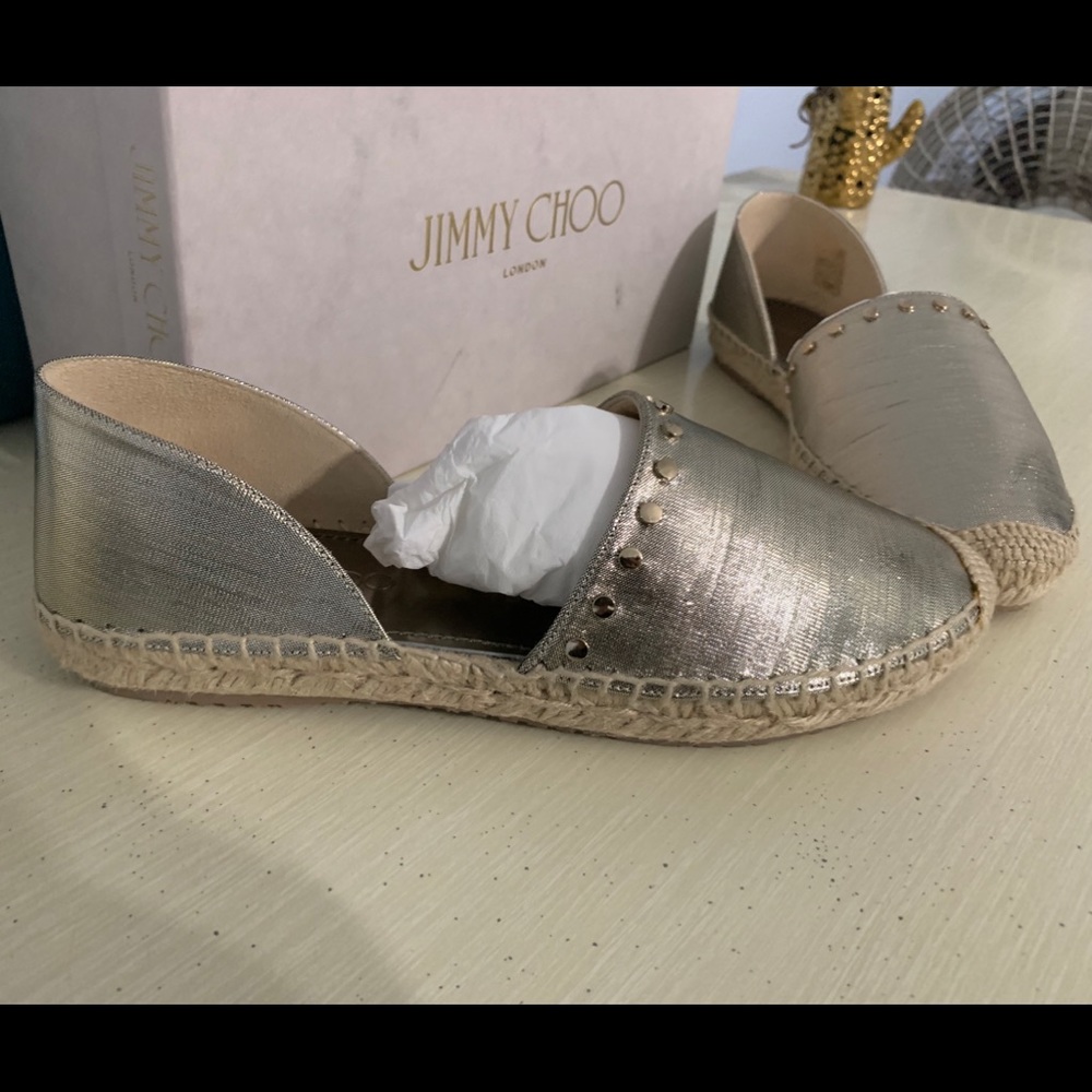 Jimmy Choo Espadrilles (brand new)